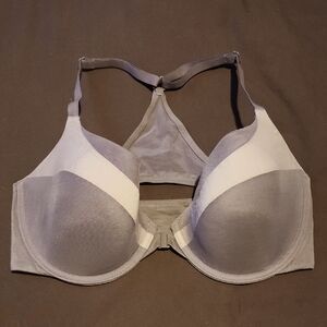 Victoria's Secret Body By Victoria, Racerback Demi 34DD front Close  Bra